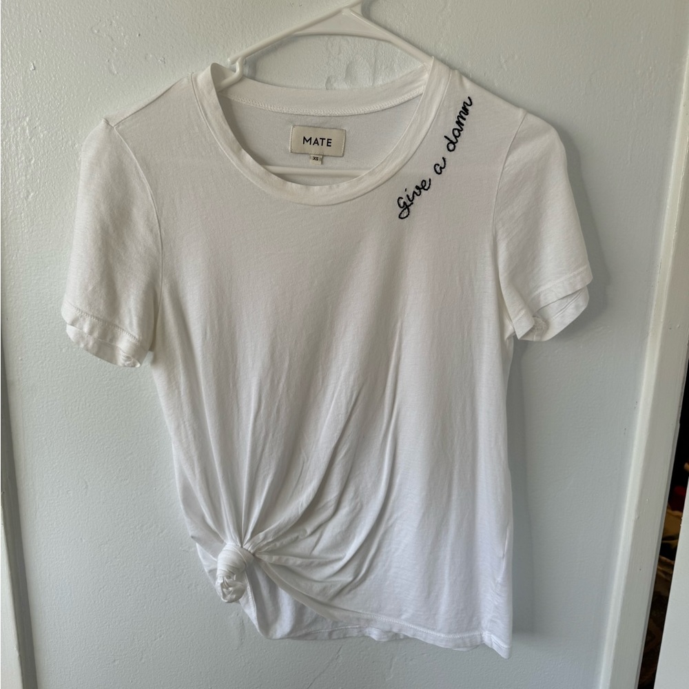 Free People Give A Damn T Shirt